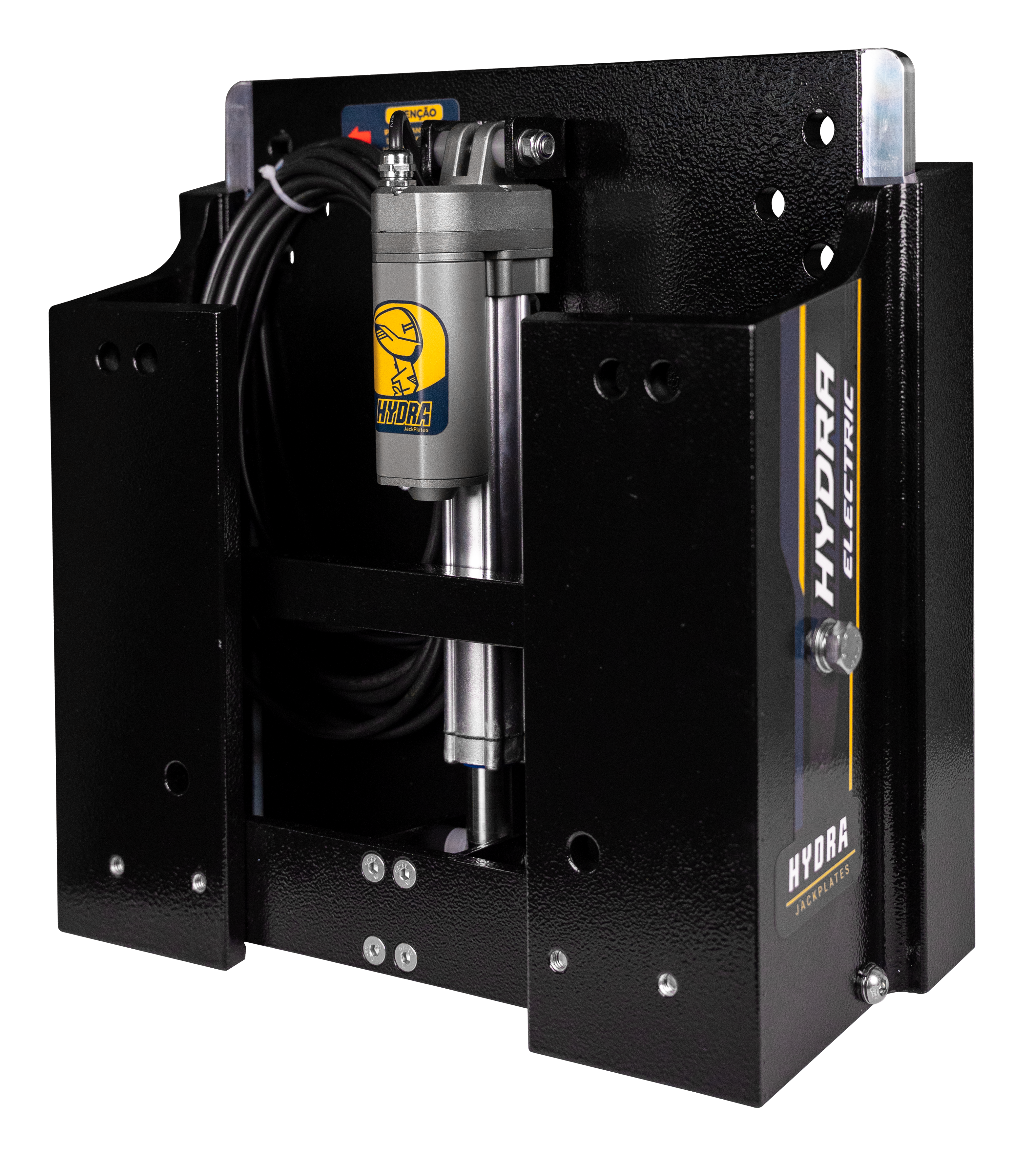 JackPlate G2 5" Elétrico motores até 50HP 2T - SEM POWER TRIM - PRETO